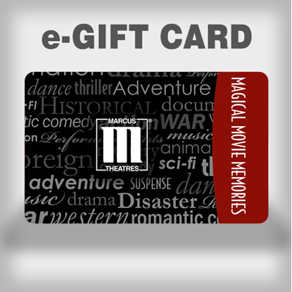 Electronic Movie Gift Card