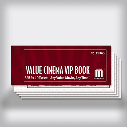 VIP Book - Value Cinemas