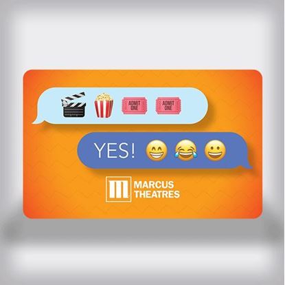 Picture of Entertainment Movie Gift Card - Emoji Edition