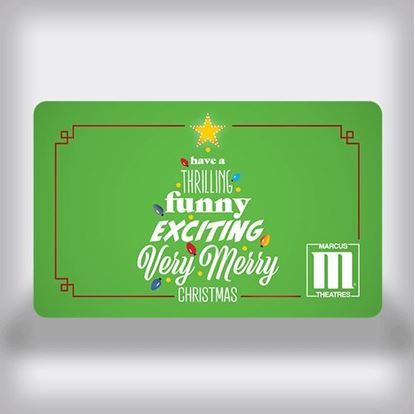 Picture of Holiday Movie Gift Card - Thrilling Funny Exciting Christmas Tree Edition