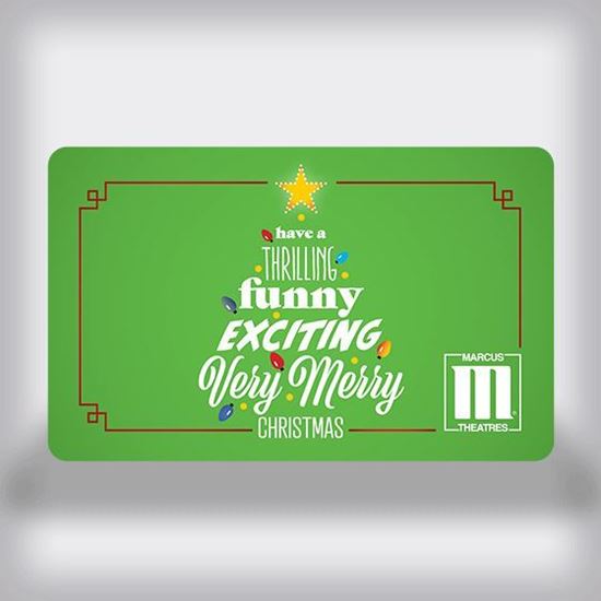 Picture of Holiday Movie Gift Card - Thrilling Funny Exciting Christmas Tree Edition